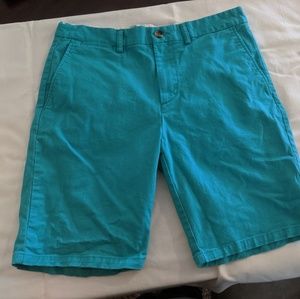 Jade green shorts